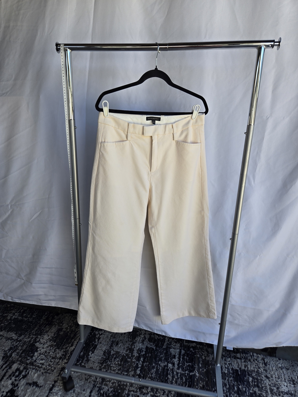Banana Republic Black-Label Cream Pants